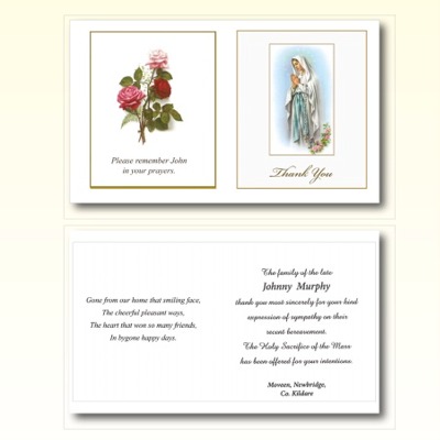 Acknowledgement Cards