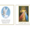 Acknowledgement Cards - Jesus Dove - MC Printers Ballybunion